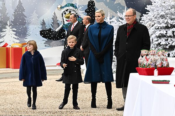 Monégasque Royal Family At Annual Christmas Party