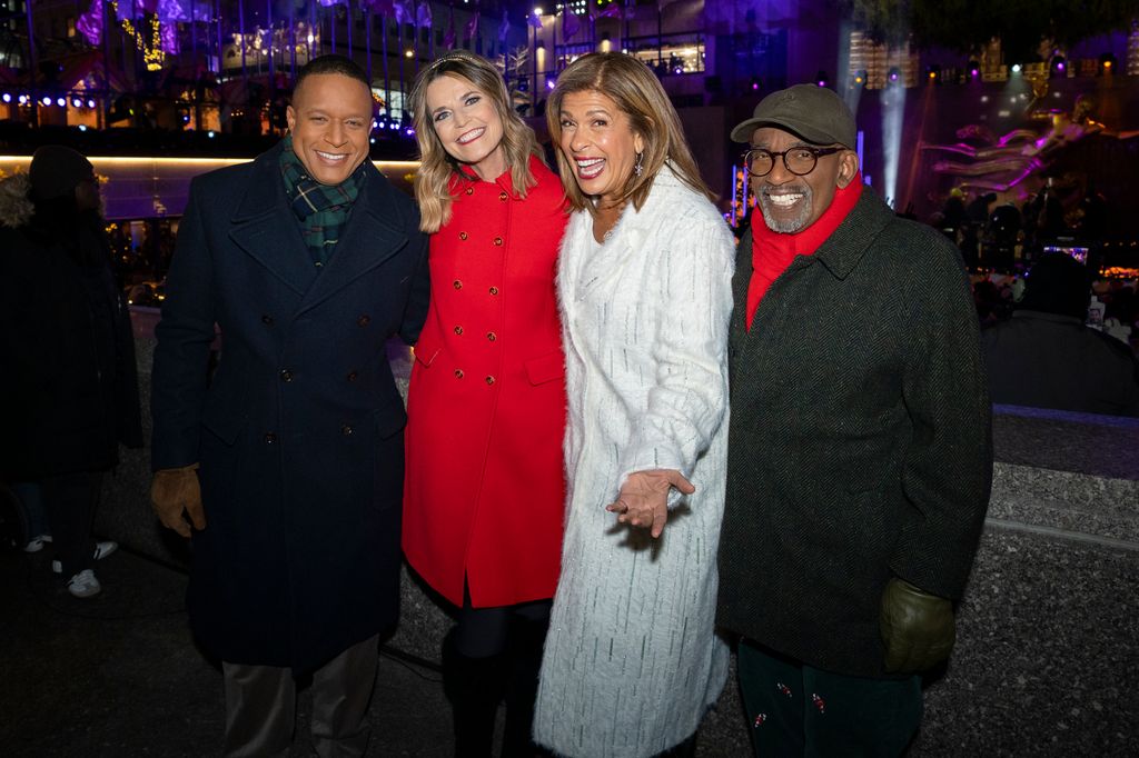 Craig Melvin, Savannah Guthrie, Hoda Kotb and Al Roker