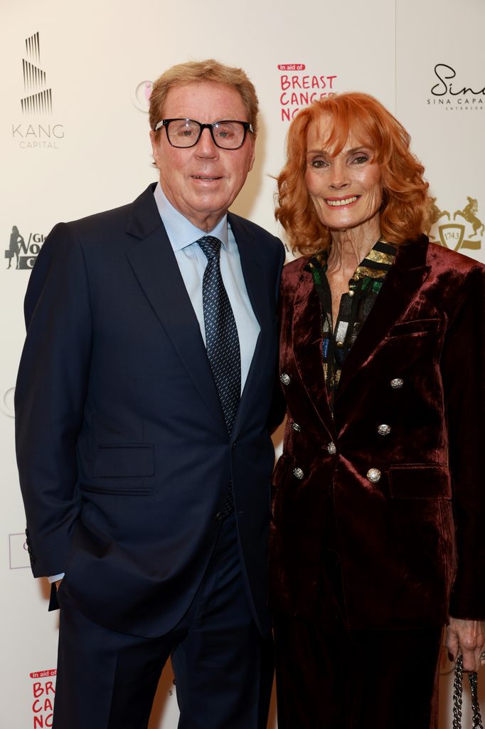 Harry Redknapp and Sandra Redknapp attend the Inspiration Awards For Women 2023 at The Landmark Hotel in London.