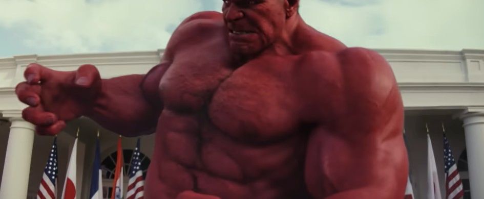 harrison ford as red hulk