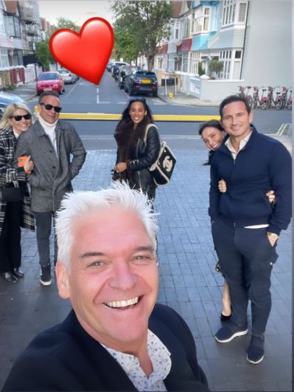 holly willoughby husband phillip schofield lunch date