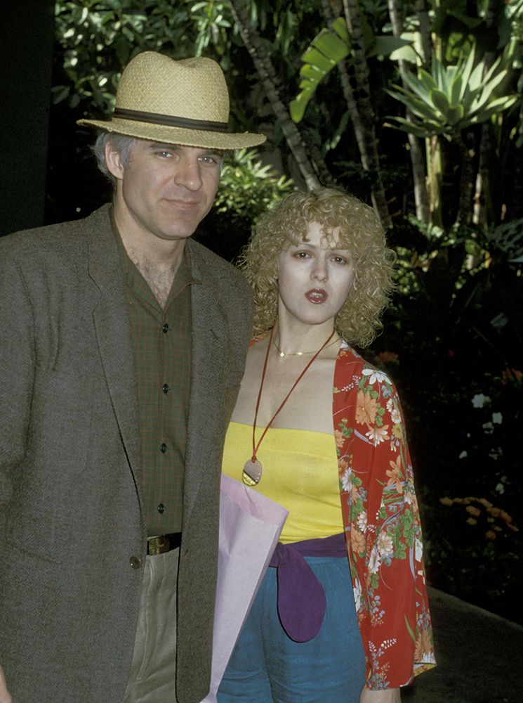 Steve Martin and Bernadette Peters in 1979