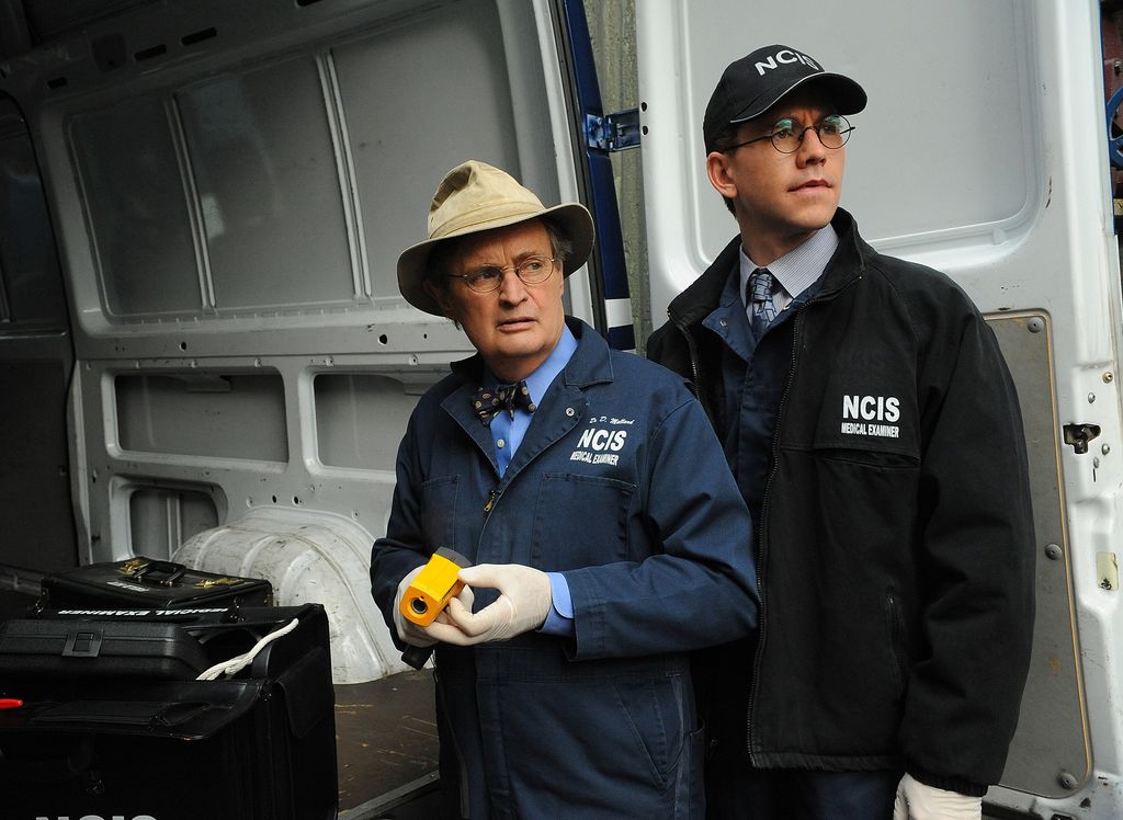 David McCallum and Brian Dietzen on NCIS