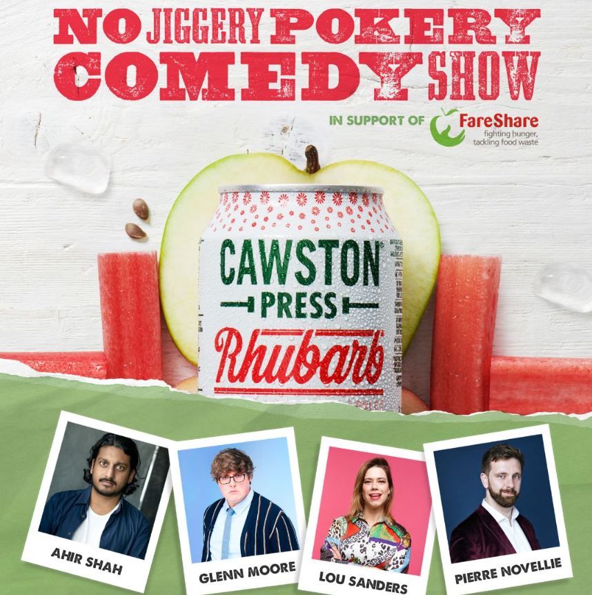 cawston press stand up comedy poster 