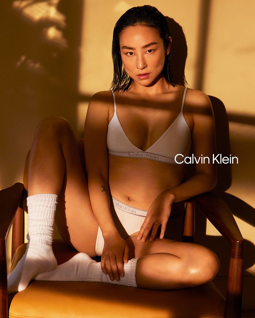 Greta Lee for Calvin Klein AW24