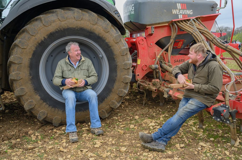Jeremy and Kaleb on Clarkson's Farm