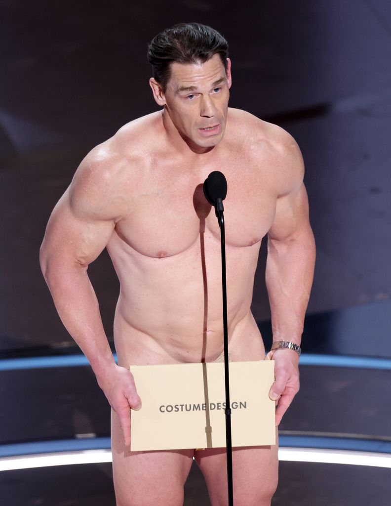 John Cena at the 96th Annual Oscars held at Dolby Theatre on March 10, 2024 in Los Angeles, California.