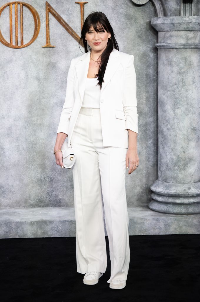 Daisy Lowe attends the UK Premiere of "House Of The Dragon"