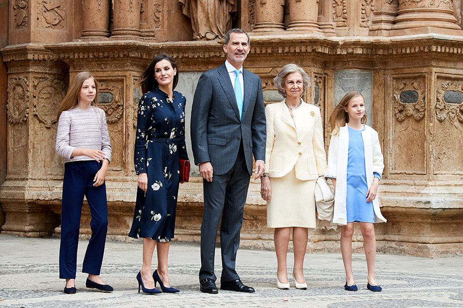 spanish royals easter