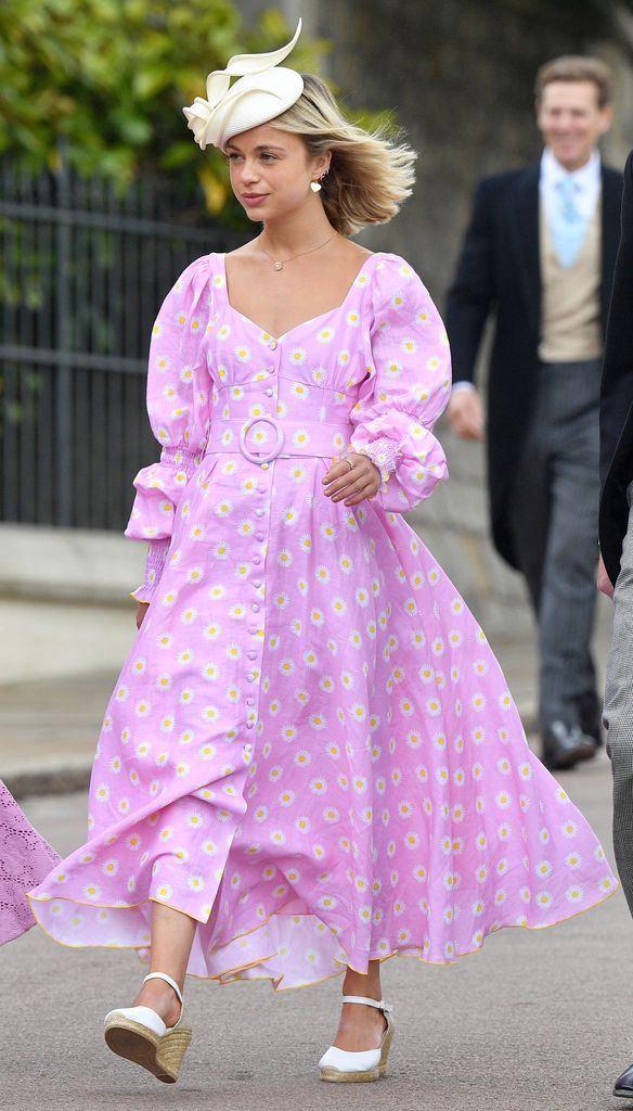 Lady Amelia Windsor oozed sophistication 