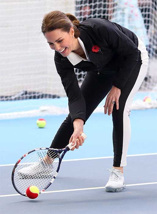 Royals playing tennis: Kate Middleton, Princess Diana and Prince Harry ...