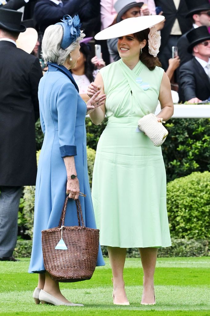 Duchess of Gloucester and Princess Eugenie