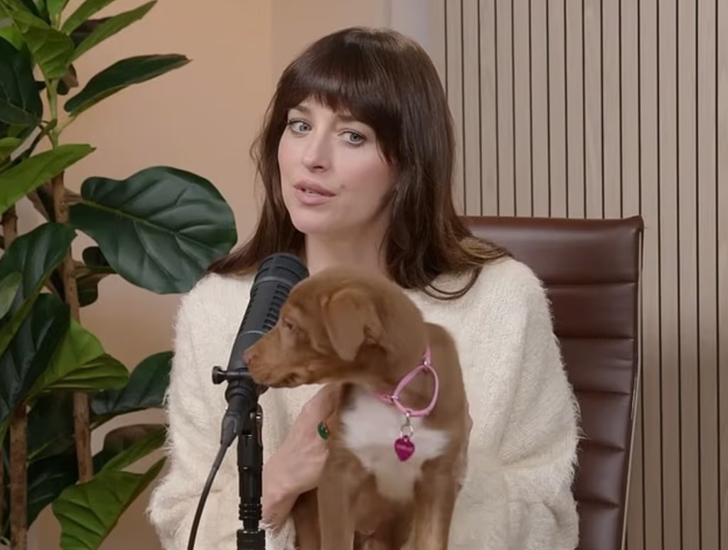 Dakota debuted her new puppy
