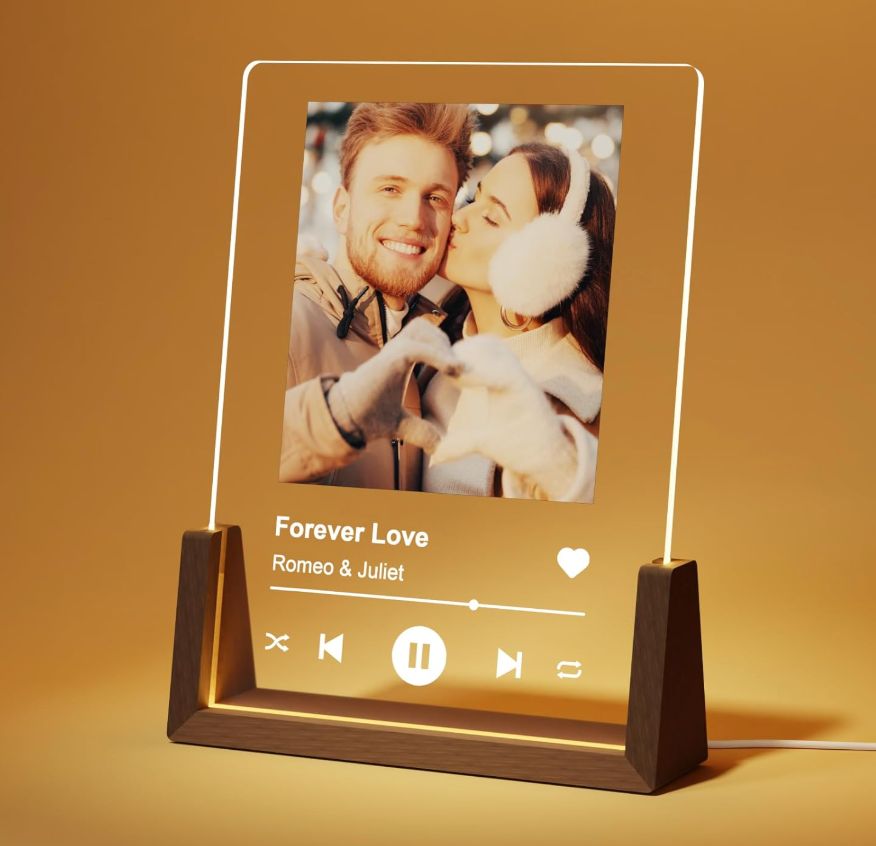 LUCKOR Personalised Spotify Picture Frame