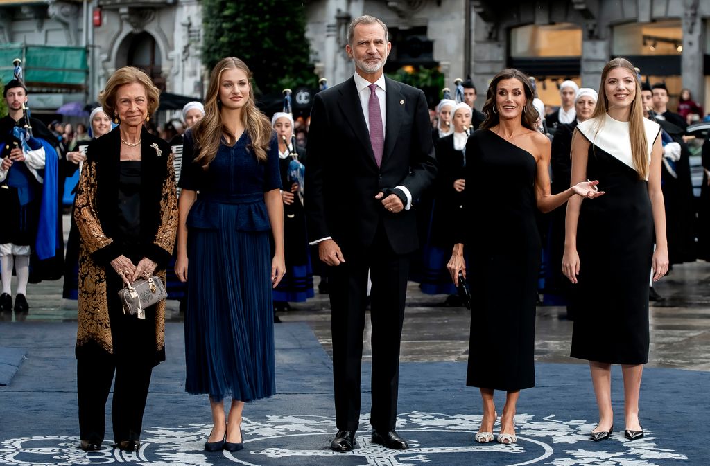 Spanish royals at the Princess of Asturias awards