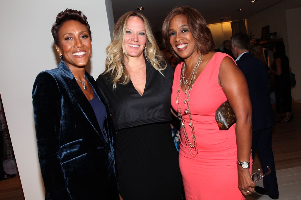 Robin Roberts and Gayle King at a Bergdorf Goodman event, New York Fashion Week, 10 September 2015