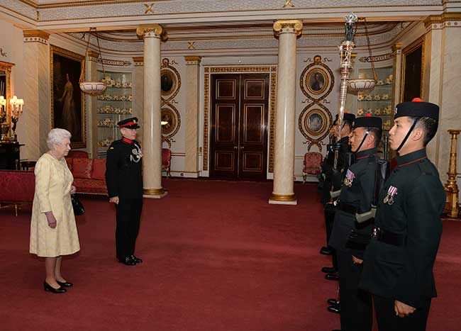 Queen Elizabeth Bow Room Buckingham Palace