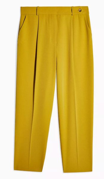 Make a bold statement in these tailored peg trousers. We love the bright  pink hue and high cropped ankle. Cut in a… | Peg trousers, Topshop outfit, Topshop  trousers