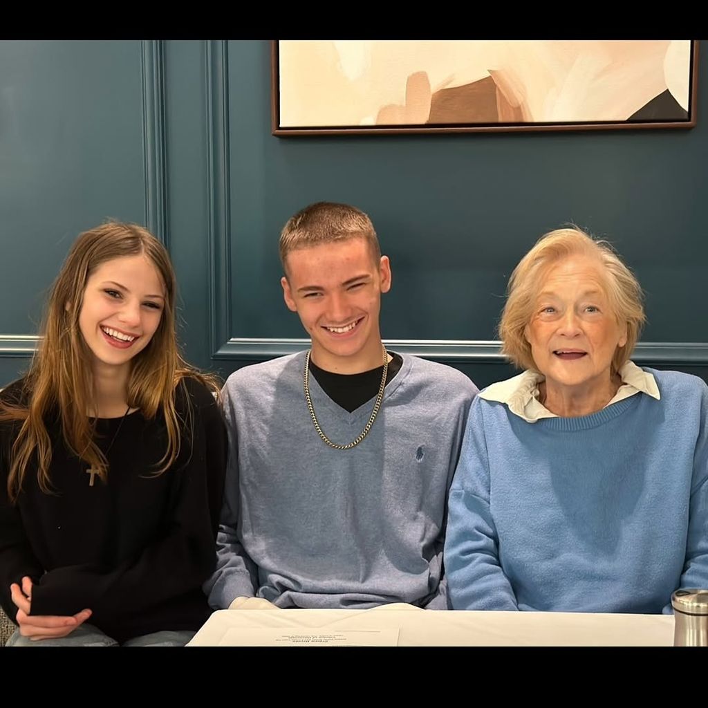 Sharon Stone's son with her mom Dorothy Stone, shared on Instagram