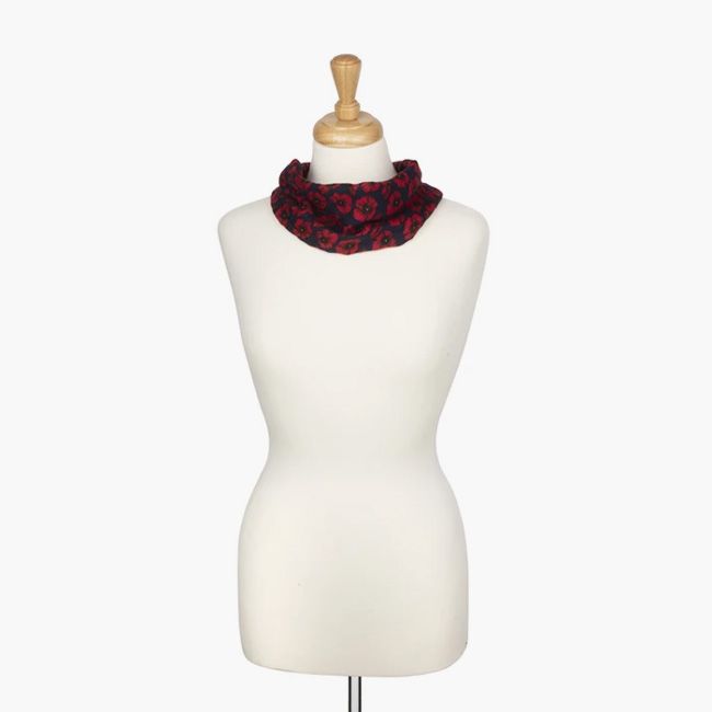 poppy scarf