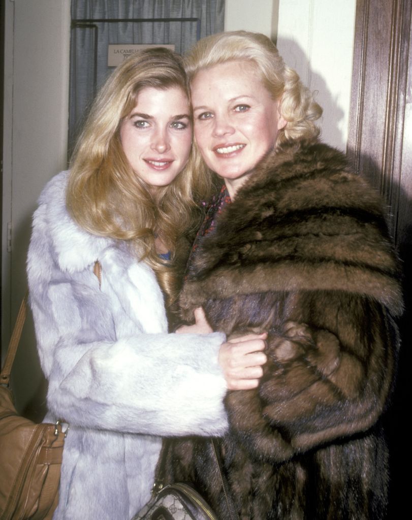 Actress Carroll Baker and daughter Blanche Baker