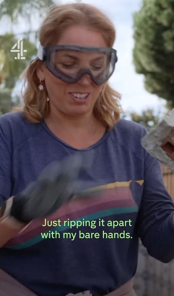 Jasmine Harman rénove sa maison