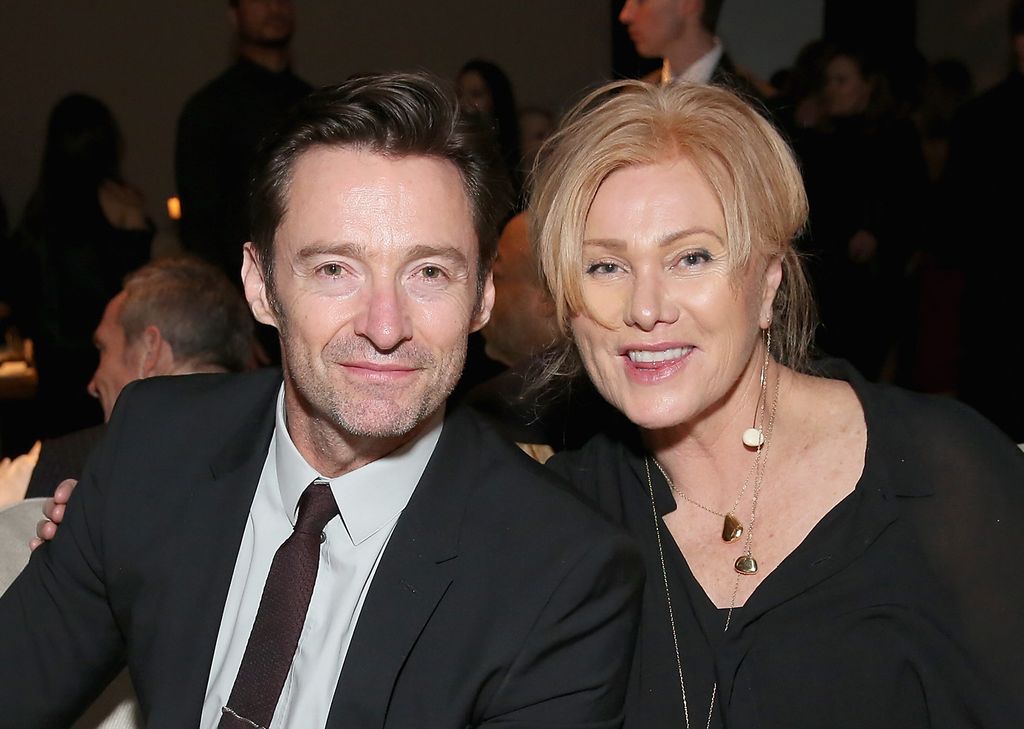 Hugh Jackman and Deborra-Lee Furness attend the 2017 Stephan Weiss Apple Awards on June 7, 2017 in New York City.