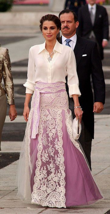 queen rania spain royal wedding