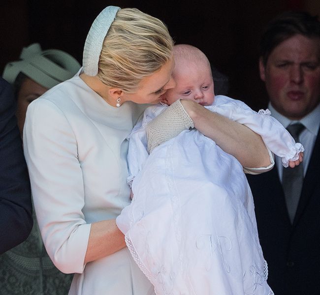 Princess Charlene of Monaco more confident than ever during the baptism