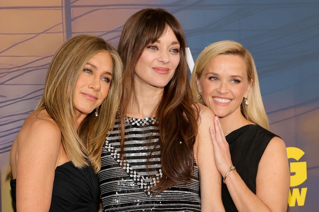 Jennifer Aniston, Marion Cotillard and Reese Witherspoon morning wars premiere 