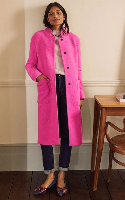 boden pink coat