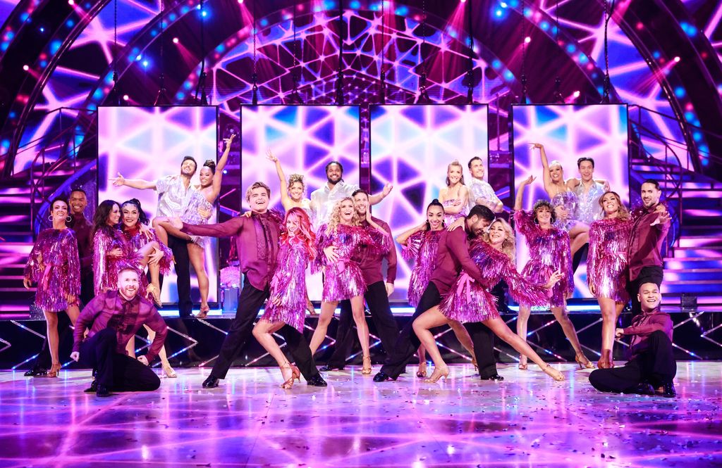 Strictly professionals on the show in 2022