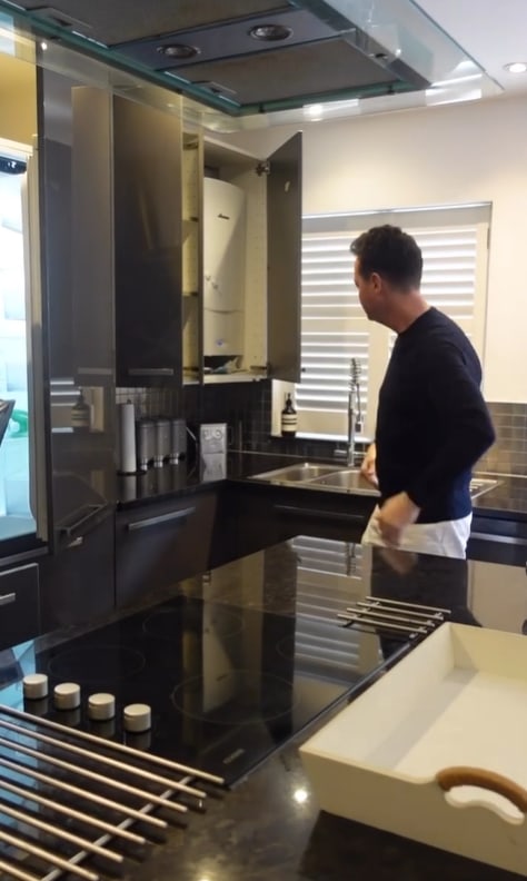 Stephen Mulhern in his kitchen