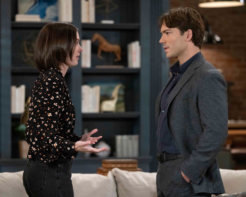 Katelynn Macmullen and Rory Gibson in General Hospital