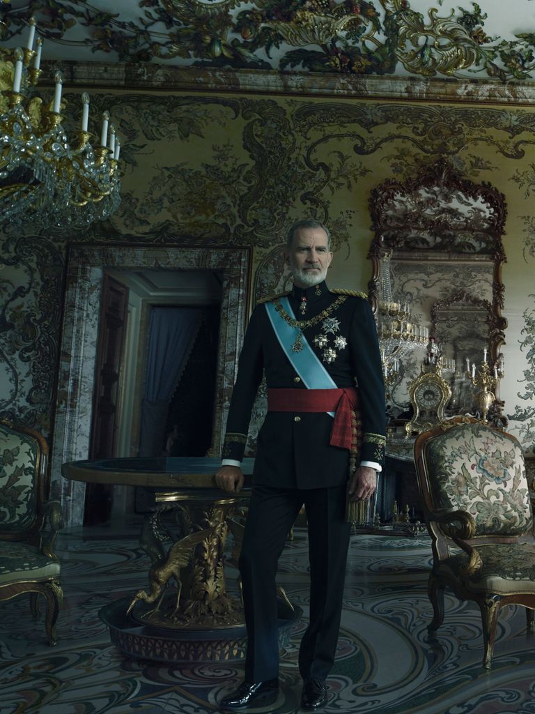 King Felipe photographed by ANNIE LEIBOVITZ