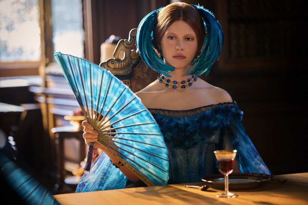 Mia Goth is Elizabeth in Frankenstein
