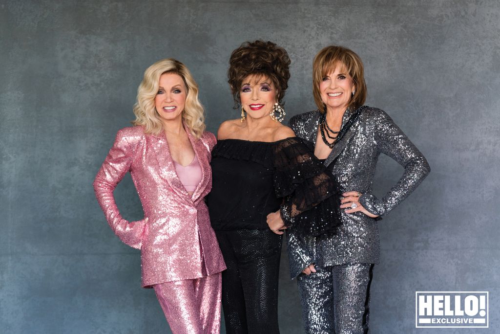 Dame Joan Collins, Linda Gray and Donna Mills' united positive message ...