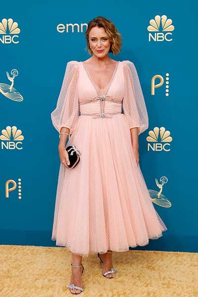 emmys 2022 red carpet keeley hawkes