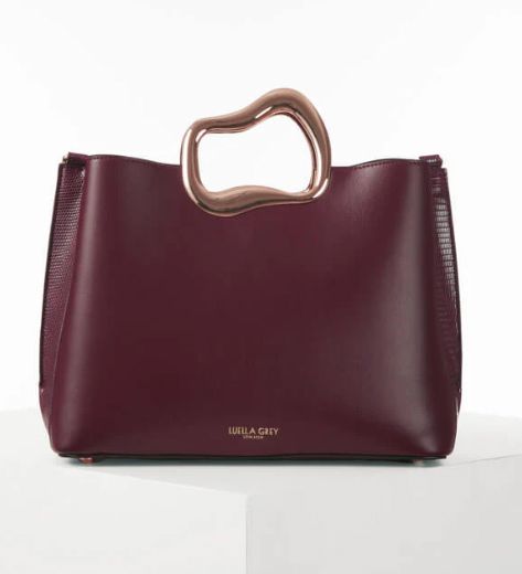 Luella Grey plum bag