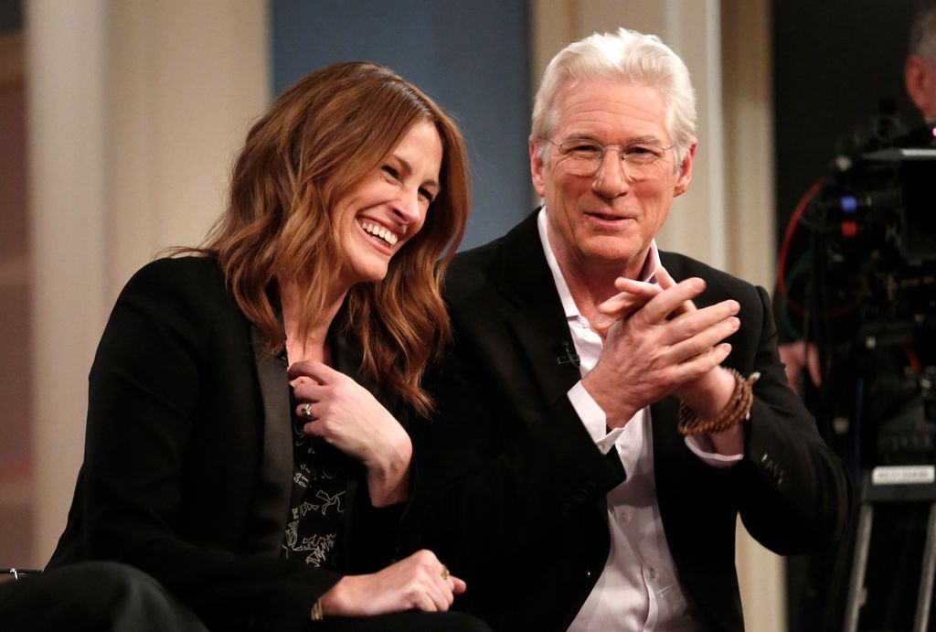 Julia Roberts and Richard Gere appear on NBC News' Today Show, 2015