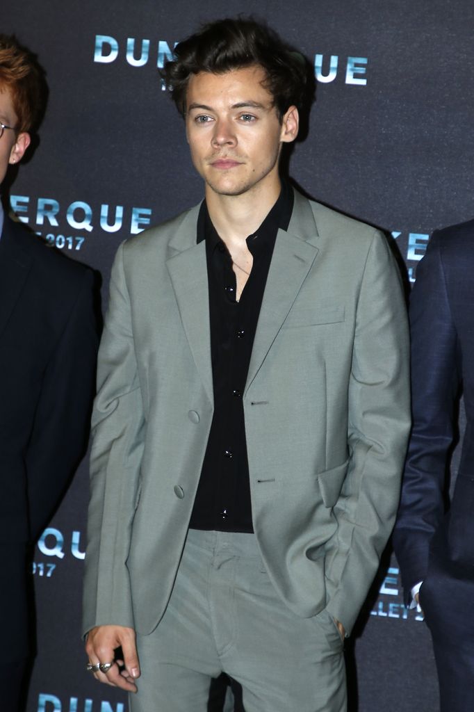  Harry Styles attends "Dunkirk" Premiere at Ocine on July 16, 2017 in Dunkerque, France.