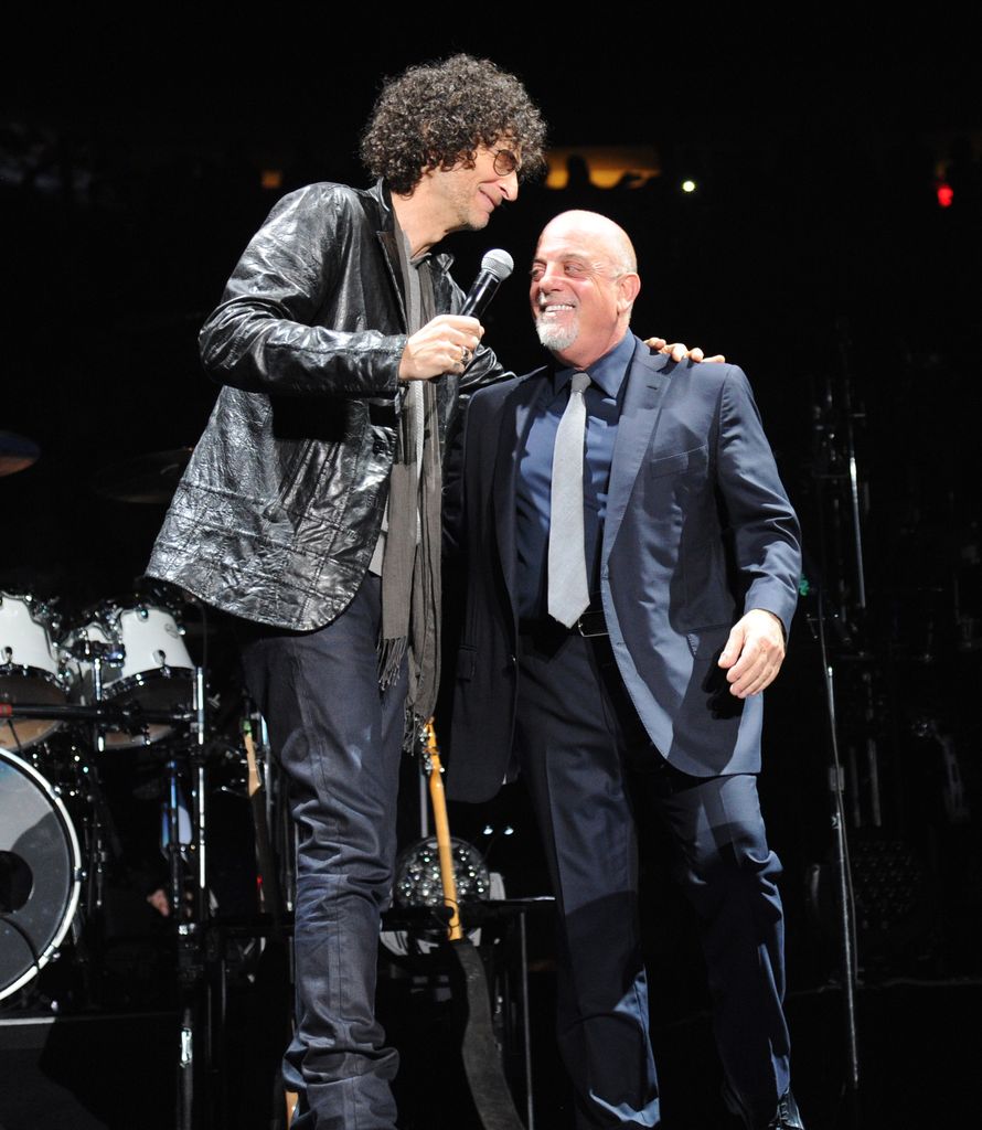 Howard Stern speaks onstage before Billy Joel performs in celebration of his 65th birthday at Madison Square Garden on May 9, 2014 