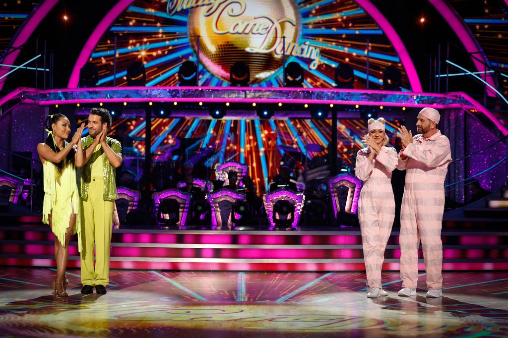 Nick and Luba went up against Shayne Ward and Nancy Xu in the dance-off 