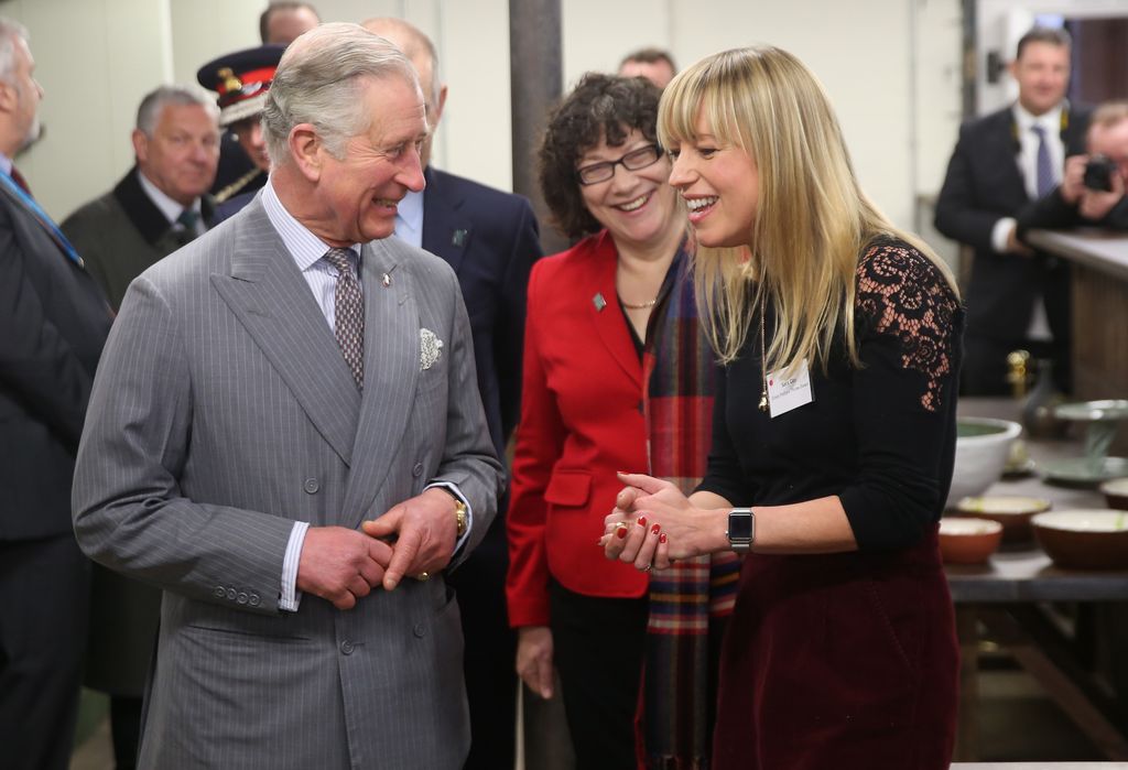 Prince Charles, Patron and Founder of the Prince's Regeneration Trust chats to BBC Radio Presenter Sara Cox