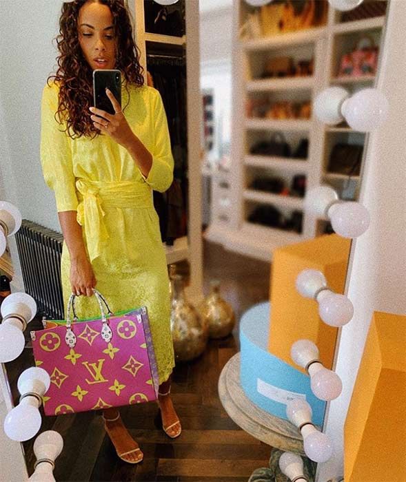 rochelle humes house dressing room