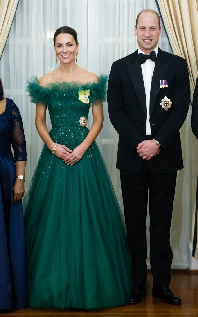 The Princess of Wales has a penchant for green