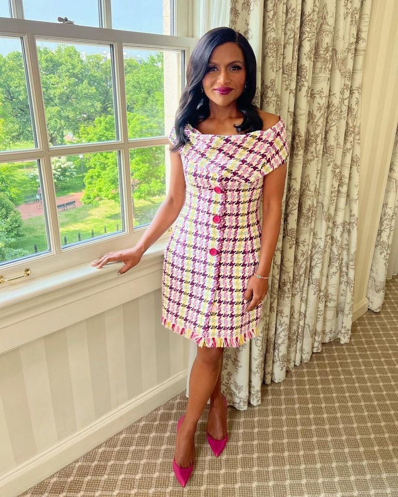 Mindy looks completely different after losing 40 pounds