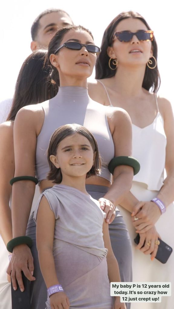 Kim Kardashian also paid tribute to birthday girl Penelope on her 12th birthday 