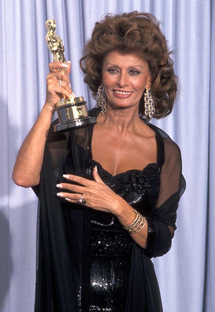Sophia Loren during 63rd Annual Academy Awards
