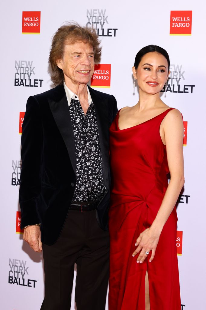 mick jagger melanie hamrick nyc gala